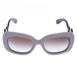 Prada Bicolor/Brown Gradient Baroque SPR 27O Square Sunglasses