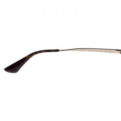 Prada Dark Brown Tortoise SPR 09Q Cateye Sunglasses 
