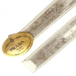 Prada Cinture Buckle Belt
