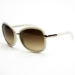 مملوكة مسبقًا Prada Cream Round Woman Sunglasses