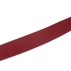 Prada Red Leather Buckle Waist Belt 70CM