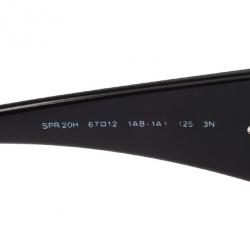 Prada Black SPR 20H Womens Sunglasses