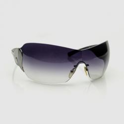 Prada Gunmetal Grey Shield Unisex Sunglasses