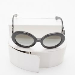 Prada 'Baroque' Round Sunglasses