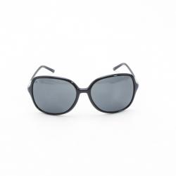 مملوكة مسبقًا Prada 'D' Frame Black Oversized Sunglasses