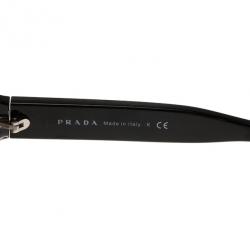 Prada Black Oversized Square Sunglasses