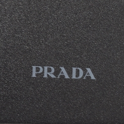 Prada Orange/Black Saffiano Leather Iphone 13 Pro Max Case