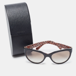 مملوكة مسبقًا Prada Black Gradient Cat Eye Sunglasses