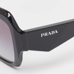 Prada Black Gradient SPR 28Z Square Sunglasses