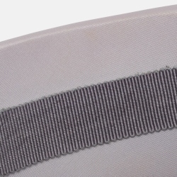 Prada Light Purple Metal Triangle Applique Nylon Headband