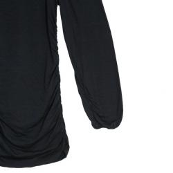 Pre Owned Prada Black Long Sleeve Top XS
