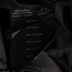 Pre Owned Prada Black Pleated A Line Skirt M