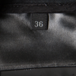 Pre Owned Prada Black Cotton Tailored Pants S