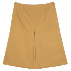 Prada Khaki Single Box Pleat Skirt S