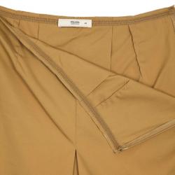 Prada Khaki Single Box Pleat Skirt S