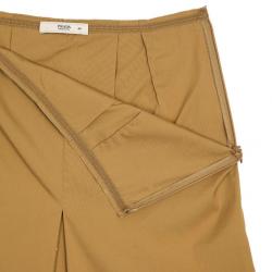 Prada Khaki Single Box Pleat Skirt S