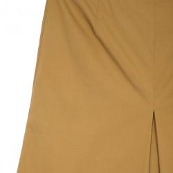 Prada Khaki Single Box Pleat Skirt S