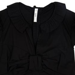 مملوكة مسبقًا Prada Cotton Bow Top S