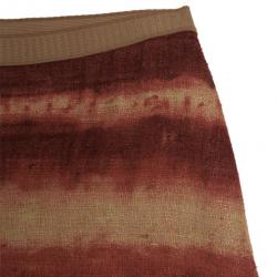 Prada Vintage Tie Dye Patterned Flare Skirt L