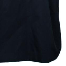 Pre Owned Prada Black Belted Shift Dress S