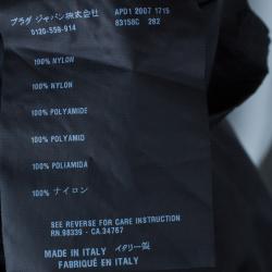 Pre Owned Prada Black Belted Shift Dress S