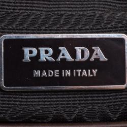 Pre Owned Prada Brown Leather Shoulder Bag