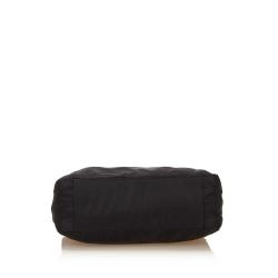 Pre Owned Prada Black Tessuto Nylon Hobo