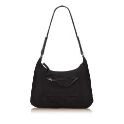 Prada Black Tessuto Nylon Shoulder Bag
