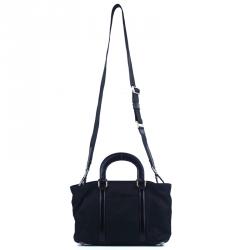 Pre Owned Prada Black Tessuto Nylon Tote