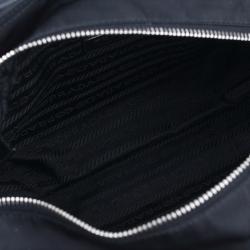 Pre Owned Prada Black Tessuto Nylon Tote