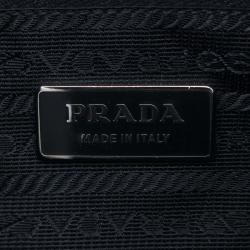 Pre Owned Prada Black Tessuto Nylon Tote