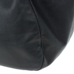 مملوكة مسبقًا Prada Black Soft Leather Baltico Shoulder Bag