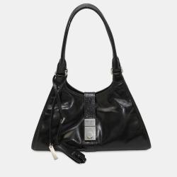 Pre Owned Prada Handbag Hobo Bag Medium Black