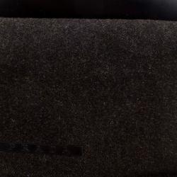 Pre Owned Prada Black Tweed and Leather Crossbody Bag