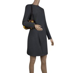 Pre Owned Prada Multicolor Nylon Crystal Embellished Shoulder Bag