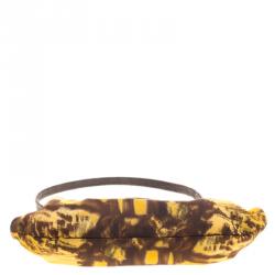 Pre Owned Prada Multicolor Nylon Crystal Embellished Shoulder Bag