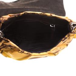 Pre Owned Prada Multicolor Nylon Crystal Embellished Shoulder Bag