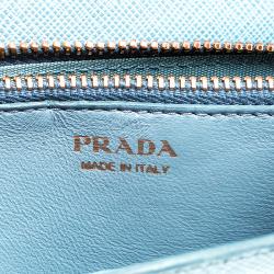 Pre Owned Prada Astral Blue Saffiano Lux Leather Shoulder Bag