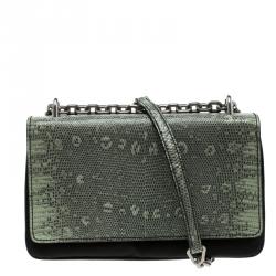 prada lizard evening bag