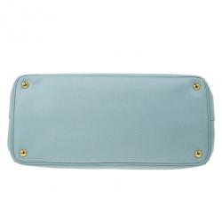 مملوكة مسبقًا Prada Blue Lago Saffiano Lux Large Tote