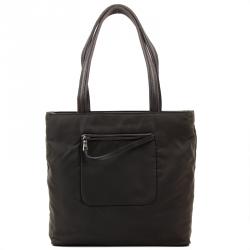 Pre Owned Prada Black Tessuto Nylon Tote