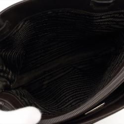 Pre Owned Prada Black Tessuto Nylon Tote