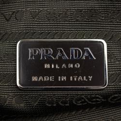 Pre Owned Prada Black Tessuto Nylon Tote