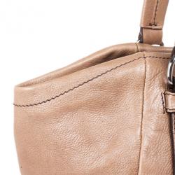 Pre Owned Prada Ombre Leather Shopper Tote