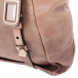 Pre Owned Prada Ombre Leather Shopper Tote