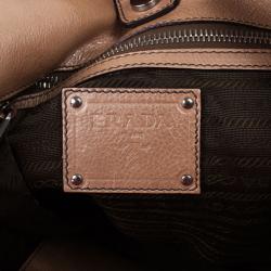 Pre Owned Prada Ombre Leather Shopper Tote