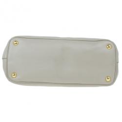 Pre Owned Prada Saffiano Top Handle Lux Tote
