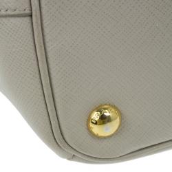 Pre Owned Prada Saffiano Top Handle Lux Tote