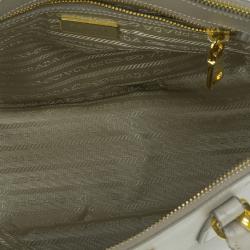 Pre Owned Prada Saffiano Top Handle Lux Tote