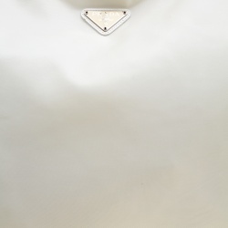 Pre Owned Prada White Nylon Shopping Tote